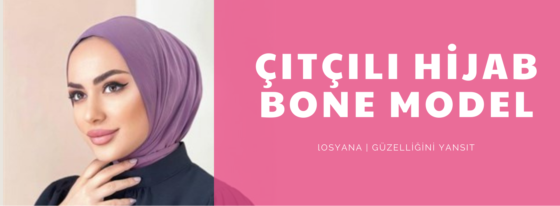 Çıtçıtlı Boyunluklu Hijab