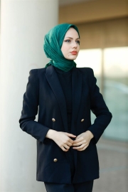 Bambu Kraş Eşarp Zümrüt