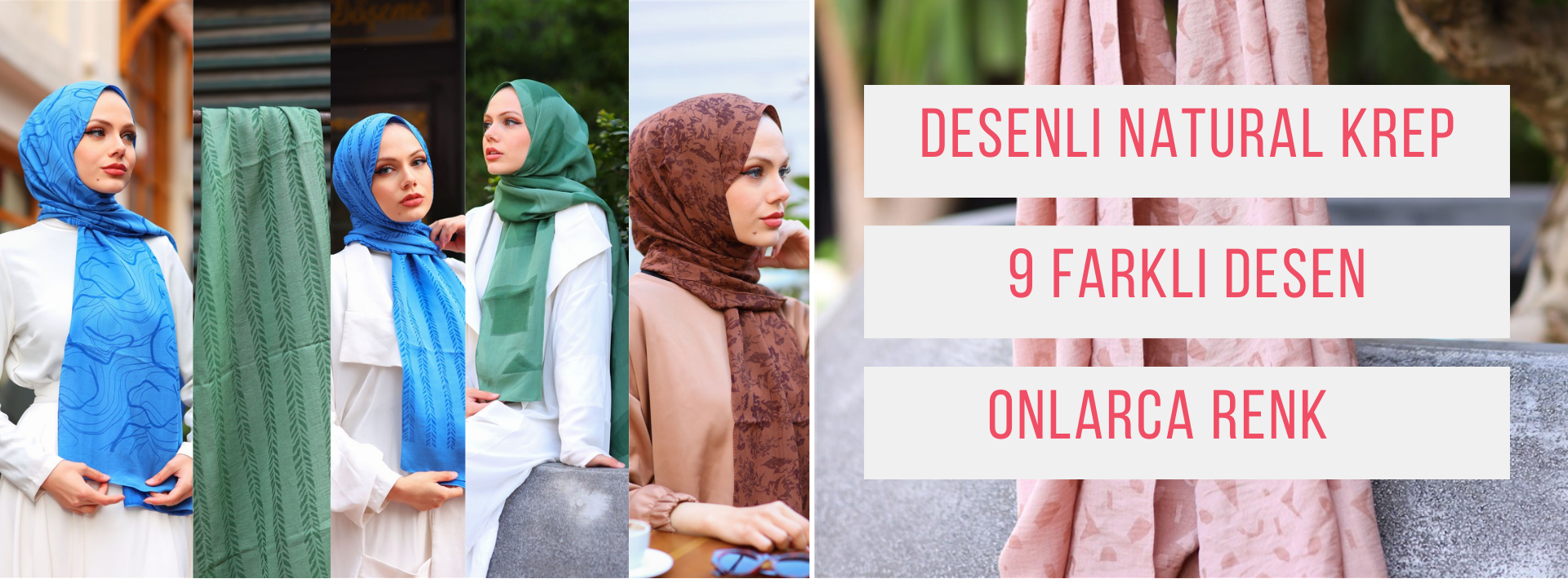 DESENLİ NATURAL KREP