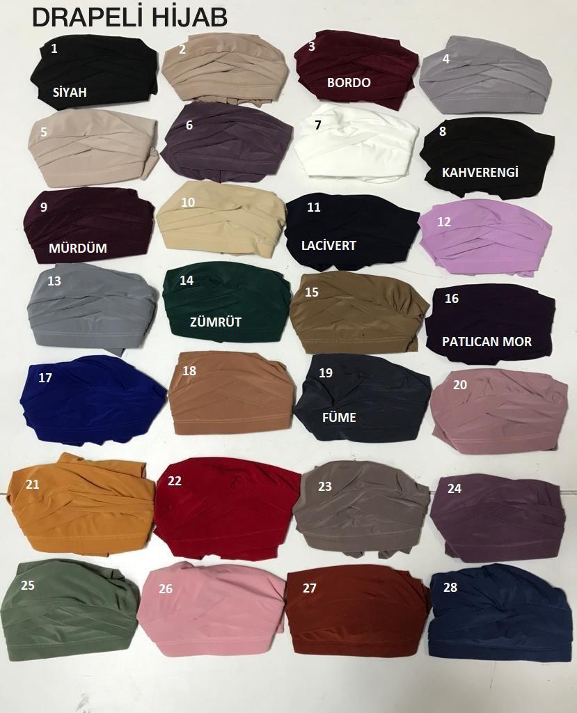 3 Drapeli Hijab Kartela