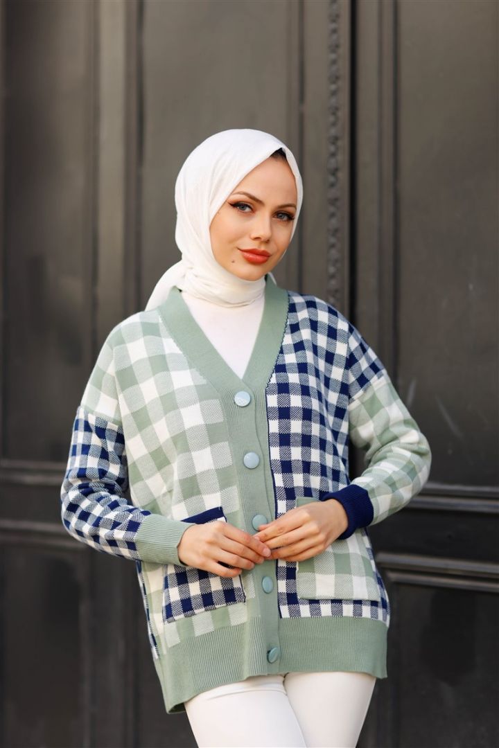 Bambu Kraş Eşarp krem