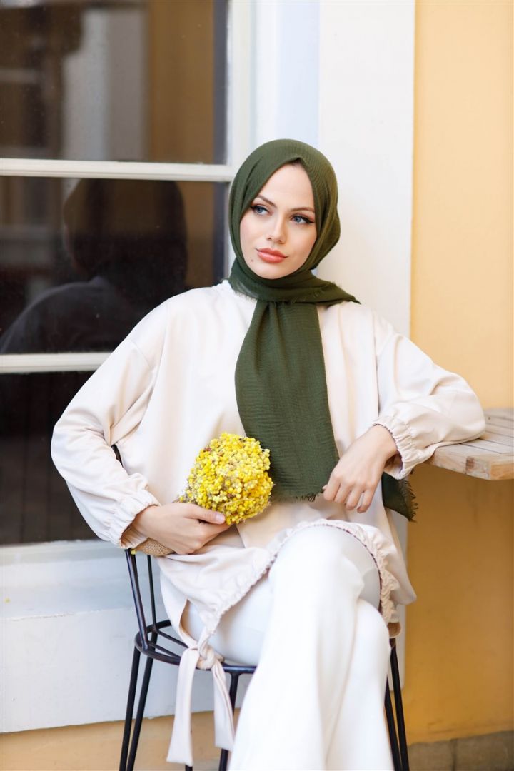 Jasmine Bürümcük Malezya Serisi Yağ Yeşili