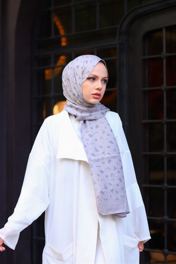JASMİNE NATURAL KREP ETNİK DESEN