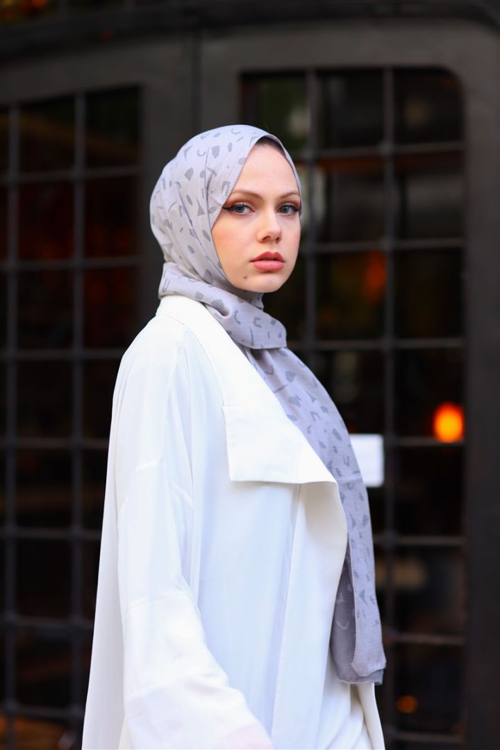 JASMİNE NATURAL KREP ETNİK DESEN