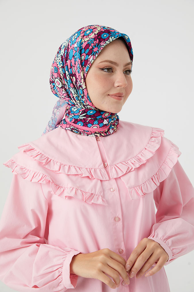 Pliseli Eşarp Model A