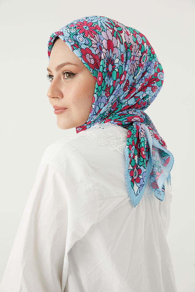 Pliseli Eşarp Model A