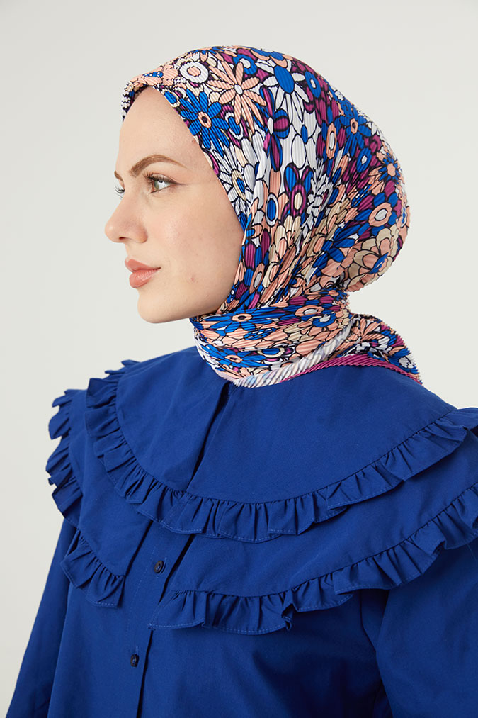 Pliseli Eşarp Model A