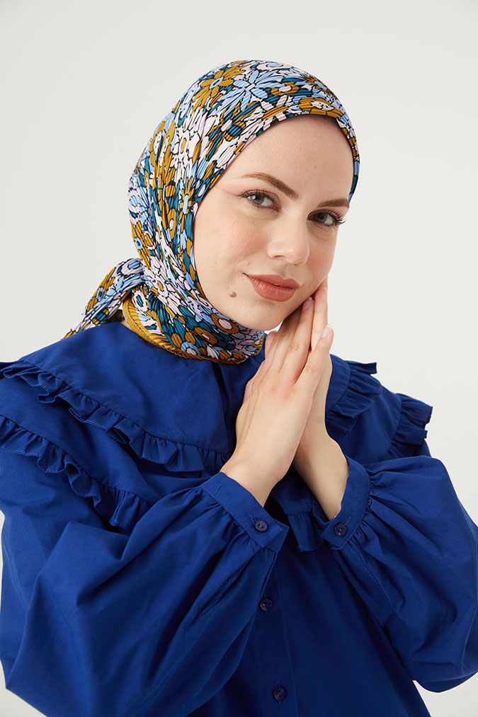 Pliseli Eşarp Model A