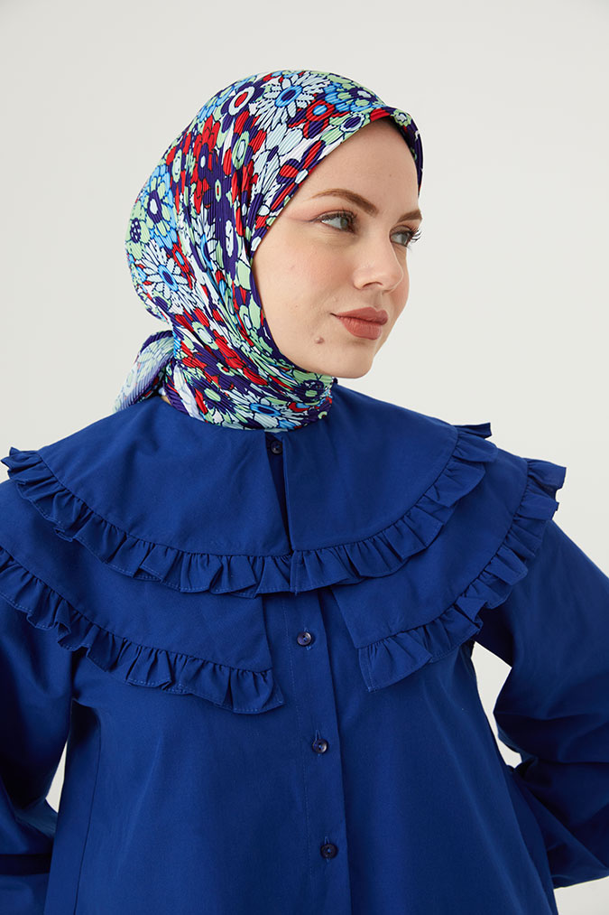 Pliseli Eşarp Model A