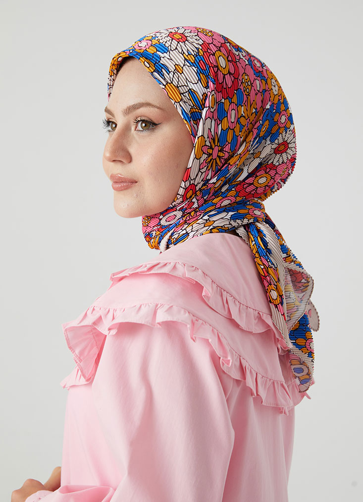 Pliseli Eşarp Model A